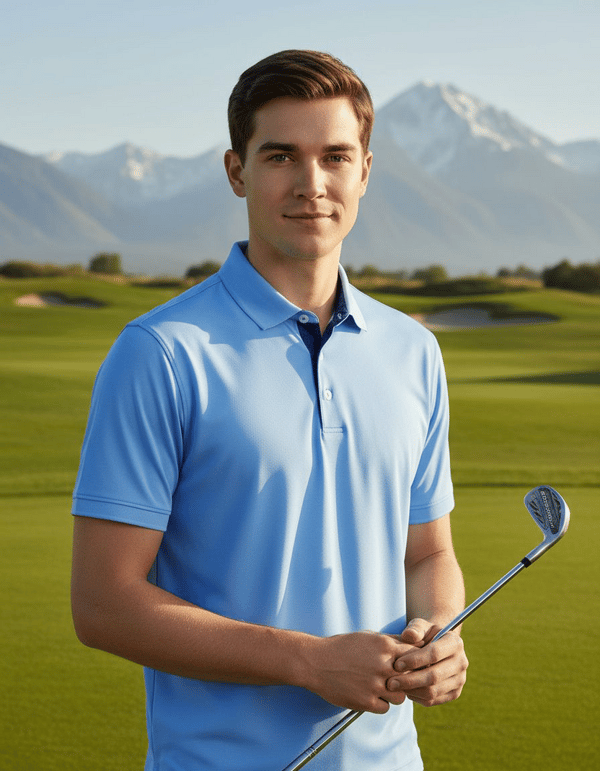 After Six Golf Blue Depths Golf Polo Review
