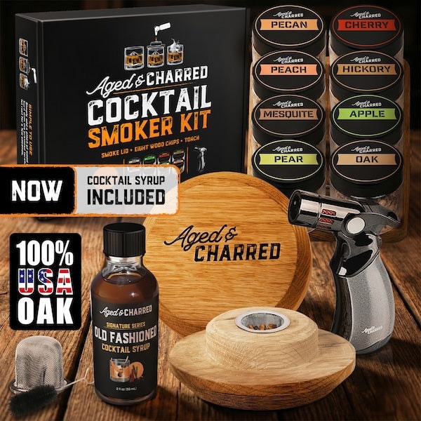 Aged & Charred Electric Cocktail Smoker Kit Review