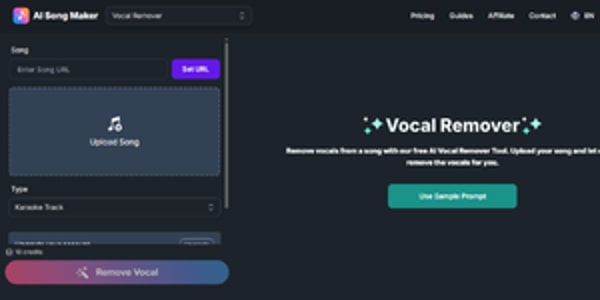 AI Song Maker Vocal Remover Review