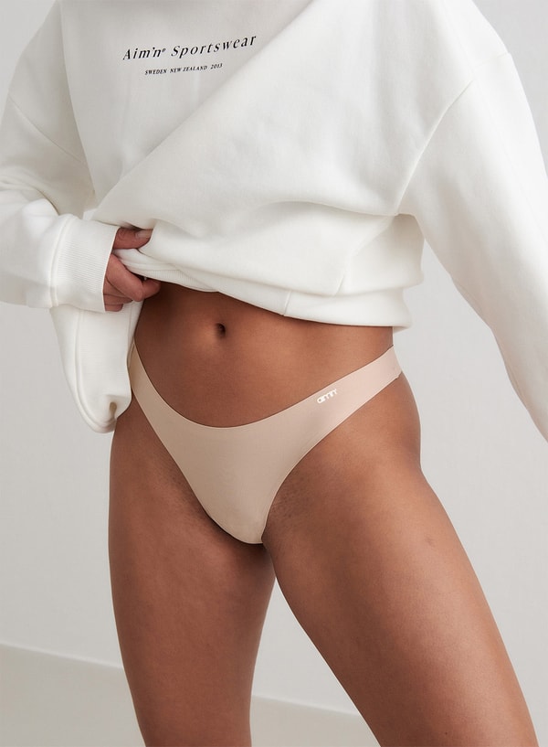 AIM'N Nude Beige Invisible Thong 3-Pack Review
