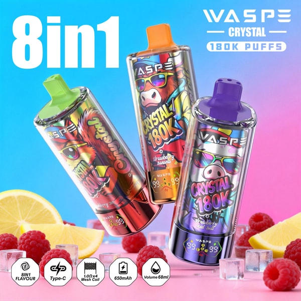 Aiviou Vapes WASPE Crystal 180K review