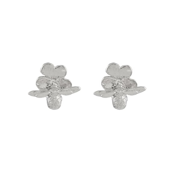 Alex Monroe Review: Alex Monroe Forget Me Not Stud Earrings with Itsy Bitsy Bee Reviews