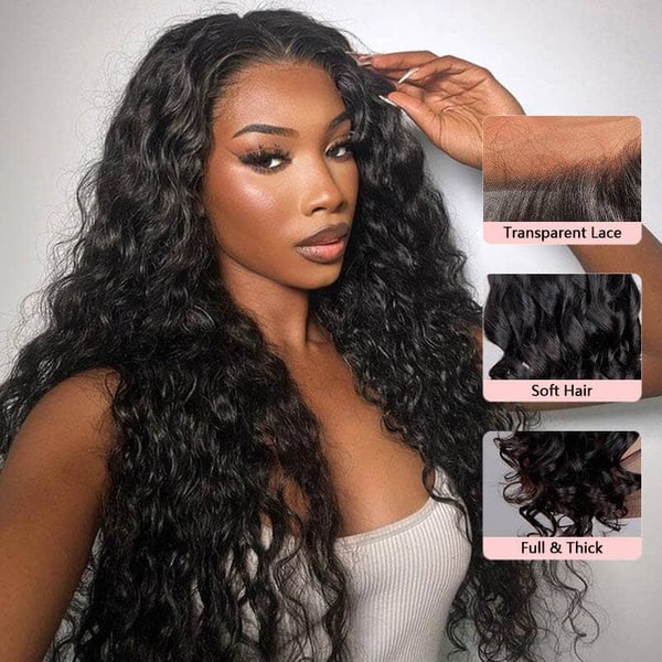 Aligrace Hair 6x5 Pre-Cut Lace Water Wave Wig Review