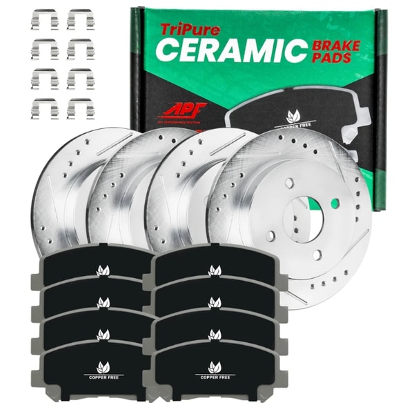 All Performance Friction Acura CL Full Brake Kit Review