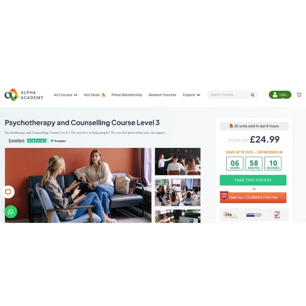 Alpha Academy Counselling Course Online Review