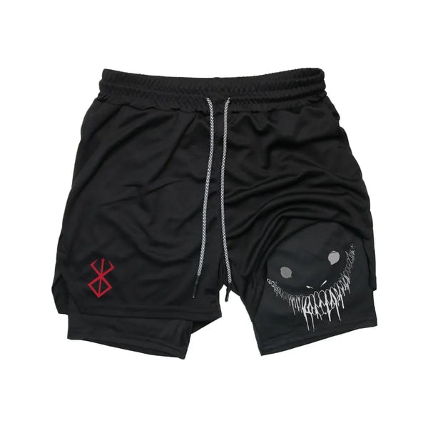 Alpha Weebs GO BERSERK - Berserk Guts Anime Gym Shorts Review