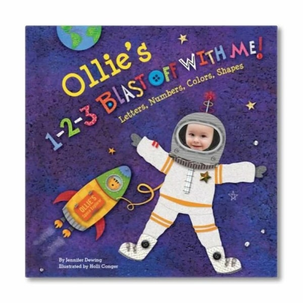 Alphabet Trains & Toys 1-2-3 Blast Off With Me Personalized Story Book Reviews