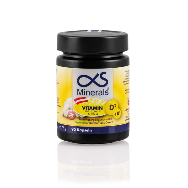 AlphaS Minerals Vitamin D3+K2 Bewertung