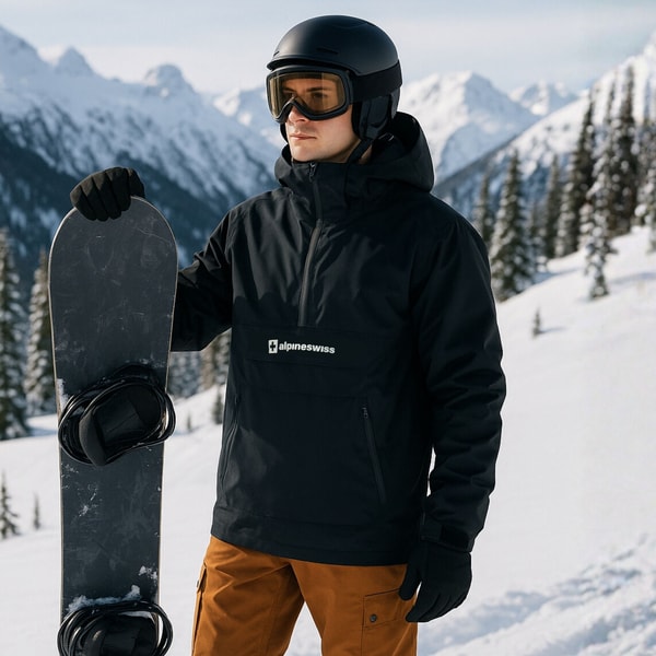 Alpine Swiss Mens Snowboard Jacket Review