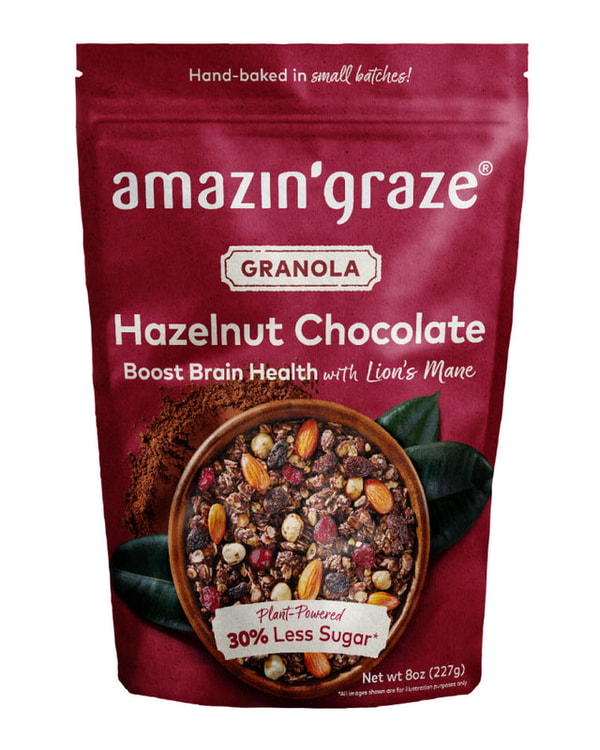 Amazin' Graze Hazelnut Chocolate Granola Review