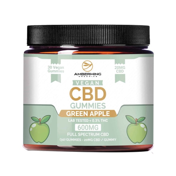 Amberwing Organics Full Spectrum Vegan CBD Gummies Review