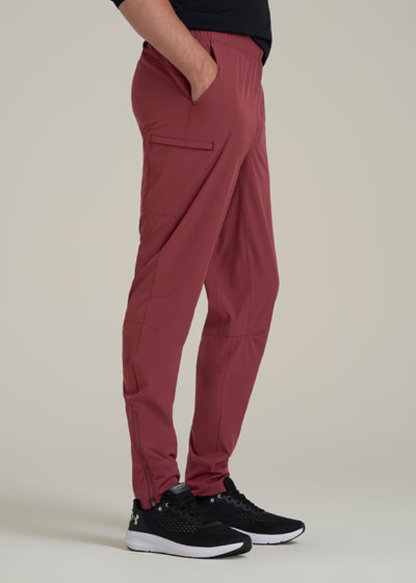 American Tall Featherweight Perforated Training Joggers Review