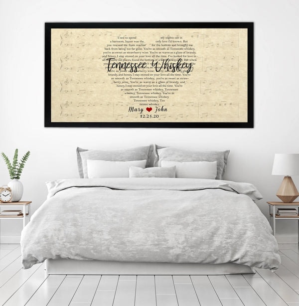  AmourPrints Song Lyric Canvas Heart Review