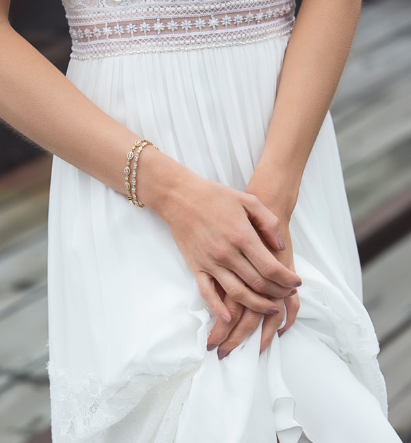 Amy O Bridal Mosaic Crystal & Daisy Marquise Tennis Bracelets Review