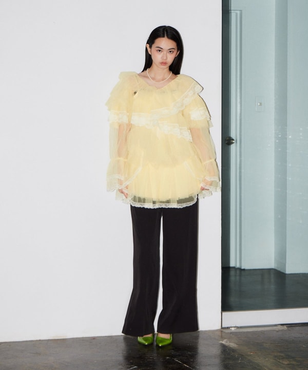 AnDressd Ruffle Tulle Tops & Mini Dress レビュー