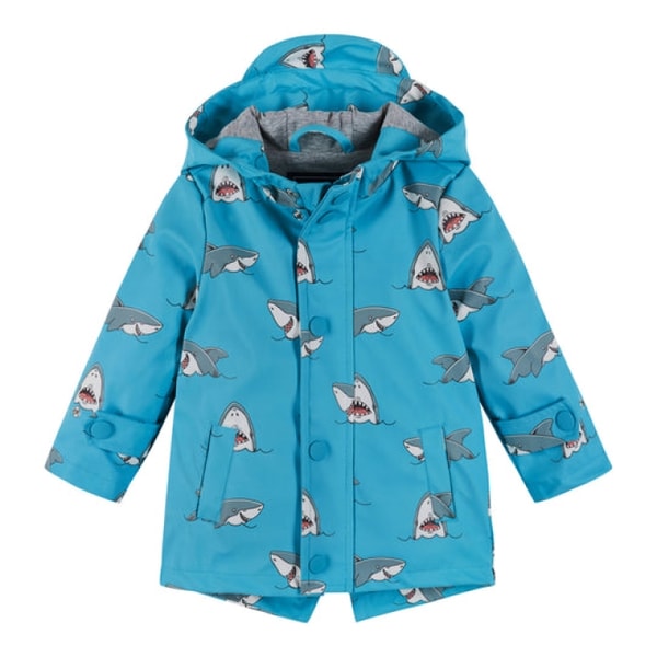 Andy & Evan Infant Blue Shark Print Raincoat Reviews