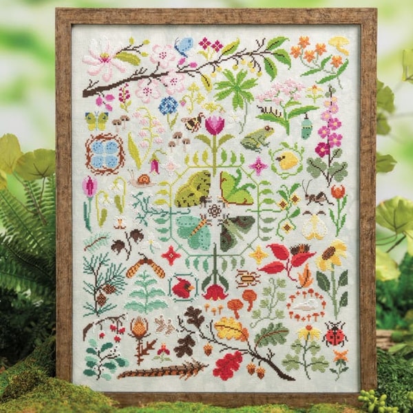 Annie's Attic Natures Journey Cross-Stitch Pattern Digital Download Review