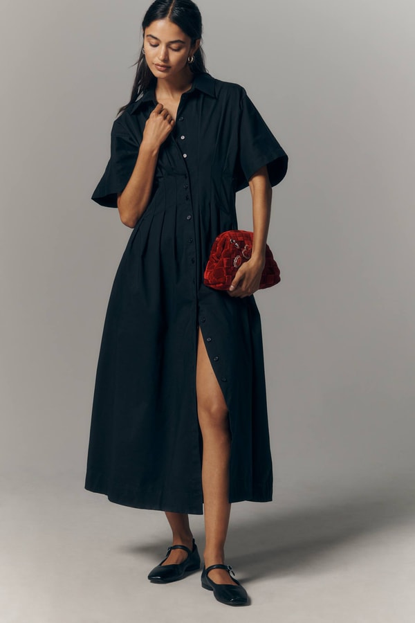 Anthropologie Tobie Shirt Dress Review