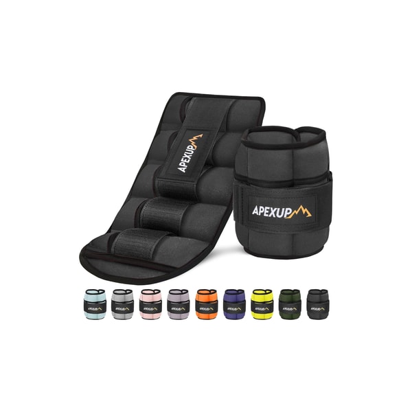 APEXUP 10 lbs/Pair Adjustable Ankle Weights Review