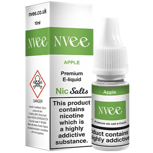 NVee Apple Flavored E-liquid Review