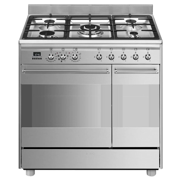 Appliance City Smeg SCB92MX8 90cm Concert Dual Fuel Twin Range Cooker &ndash; STAINLESS STEEL Review