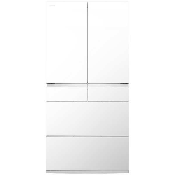 Appliances Online Hitachi 670L Multi Drawer French Door Refrigerator Crystal White Glass R-GW670TAXW Review