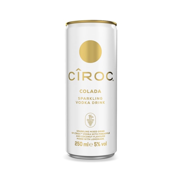 Approved Food Ciroc Colada Sparkling Vodka Review