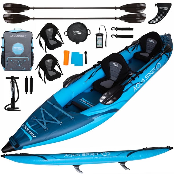 Aqua Spirit iSUPs Inflatable Kayak 2026 13&rsquo;5&rdquo; 2 Persons Bewertung