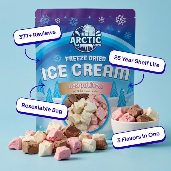 Arctic Farms Freeze Dried Ice Cream Bits Review