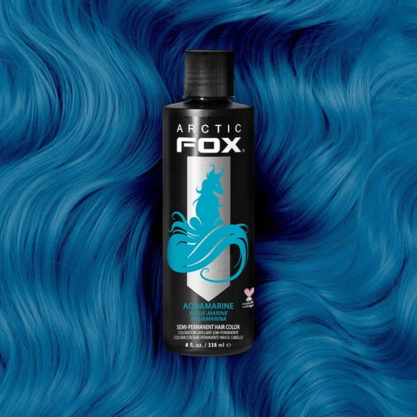 Arctic Fox Aquamarine Review: Blue Hair Dye Color