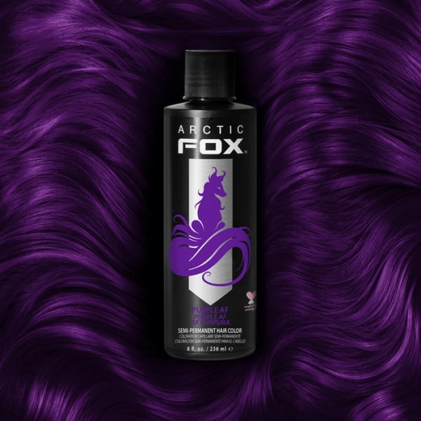 Arctic Fox Purple AF Review: True Purple Hair Dye Color