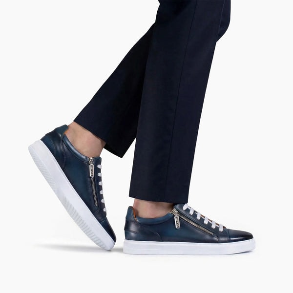 ARMOS Blue Patina Leather Sneaker Review