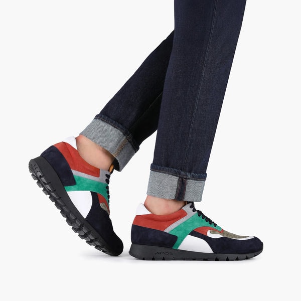 ARMOS Men's Multi-Color Suede Sneaker Review