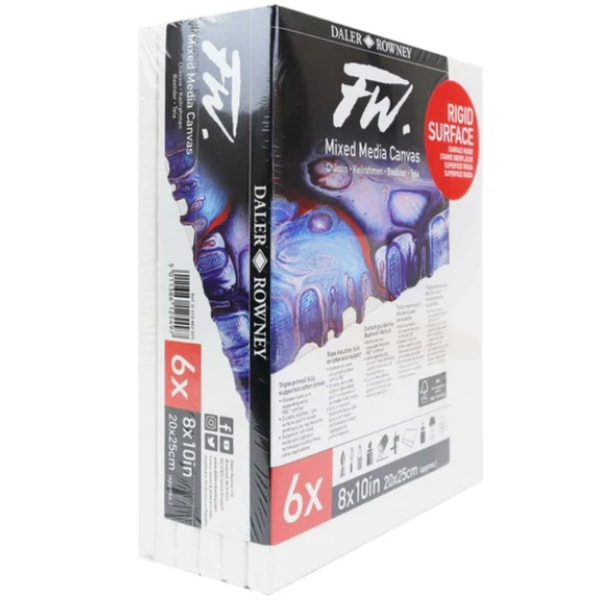 Art Discount Daler-Rowney FW Mixed Media Canvas Review