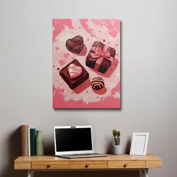 Art of Paint by Numbers Valentine Chocolate Artwork Review