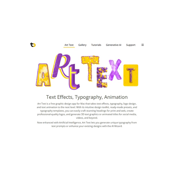 Art Text Software Review