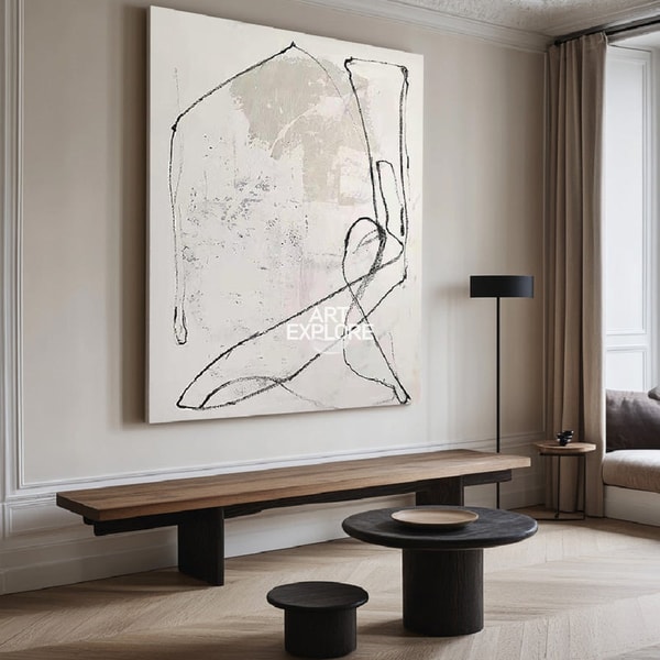 Artexplore White Minimalist Painting Review