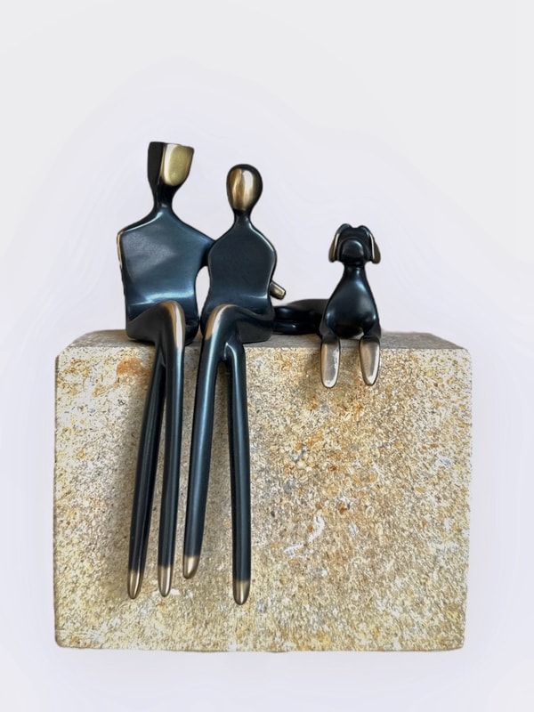 Artfinder Caress with Lounging Dog Review