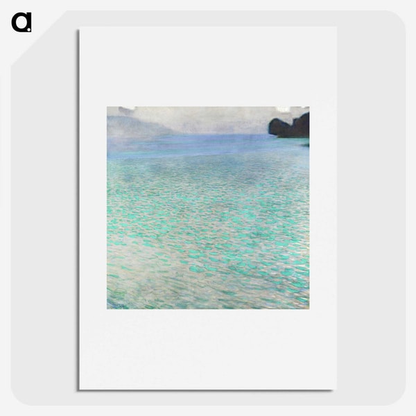 artgraph Attersee - Gustav Klimt Poster レビュー