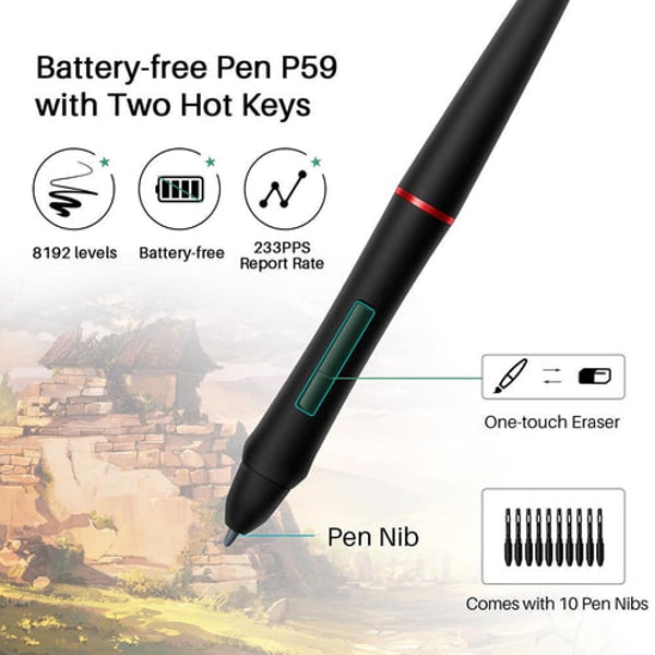Artisul P59 Battery-free Stylus Review