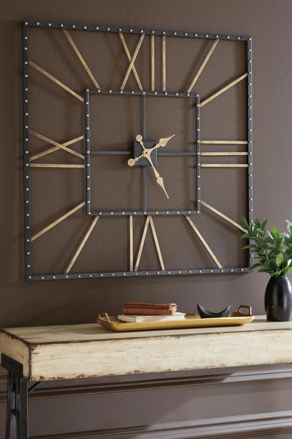 Ashley Furniture Thames Metal Wall Clock Review