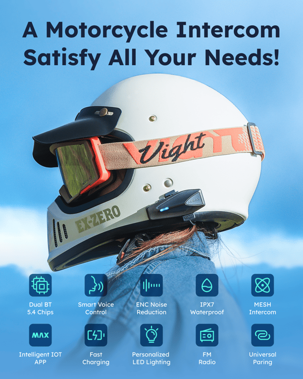 ASMAX S1 Motorcycle Bluetooth Headset Review