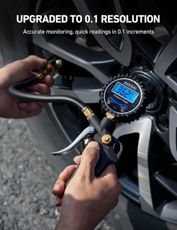 AstroAI Digital Tire Pressure Gauge with Inflator Reviews