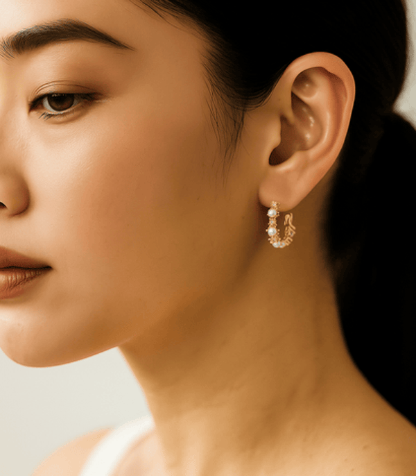 Athenassa Celeste Pearl Drop Hoops Review