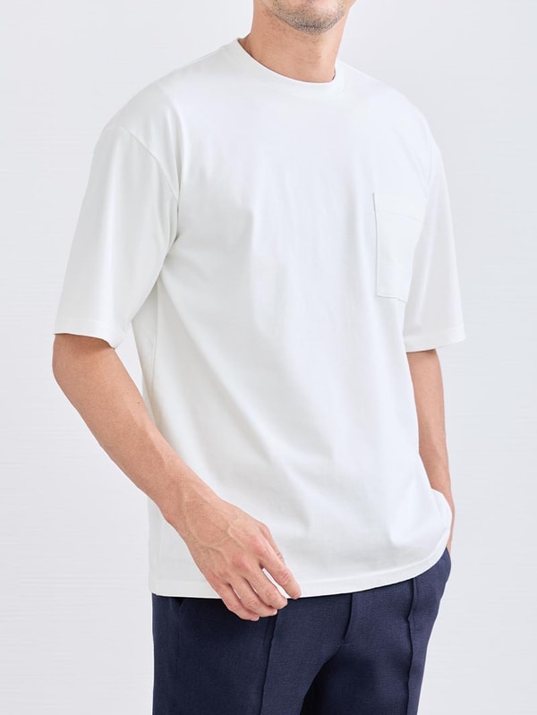 AUEN 半袖ポケットTシャツ レビュー