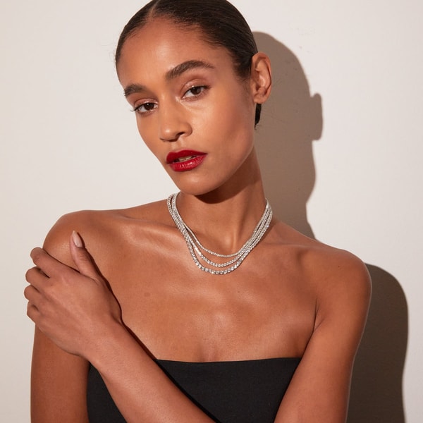 Aurate New York White Sapphire Tennis Necklace Review