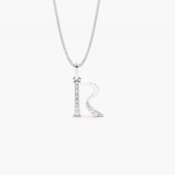 Austen & Blake R Diamond Initial Pendant Necklace Review