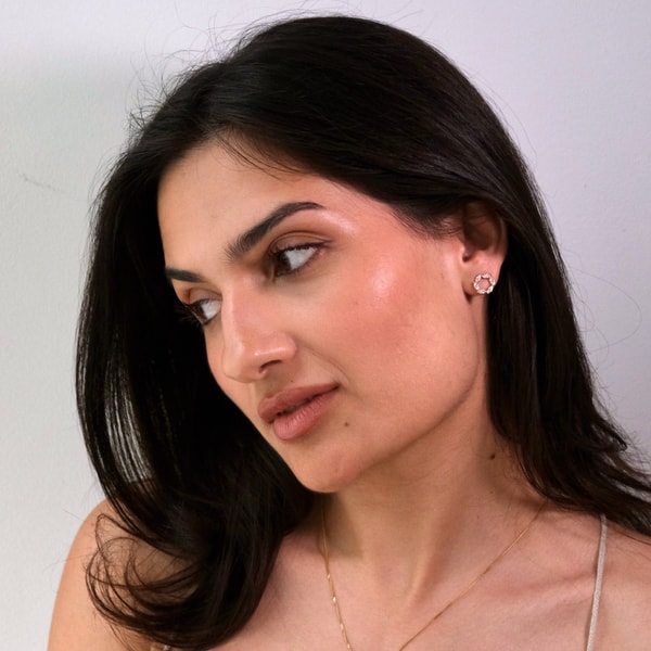 Austens Jewellers Marquise Circle Studs Earrings Review