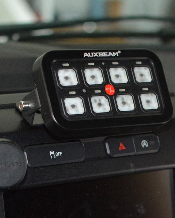 Auxbeam Lighting AR Series LED Switch Panel Review