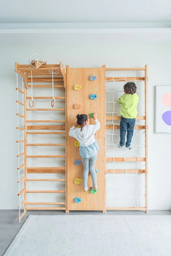 Avenlur Walnut 9-in-1 Swedish Ladder Wall Gym & Climber Review
